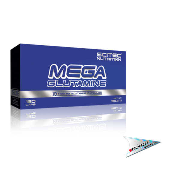 SciTec-MEGA GLUTAMINE   120 cps.   